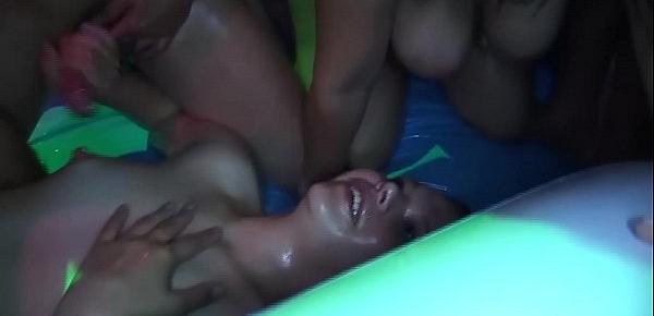  extreme slippery oiled groupsex fuck orgy